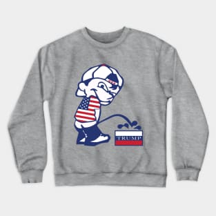 Pee On Russian Trump Crewneck Sweatshirt